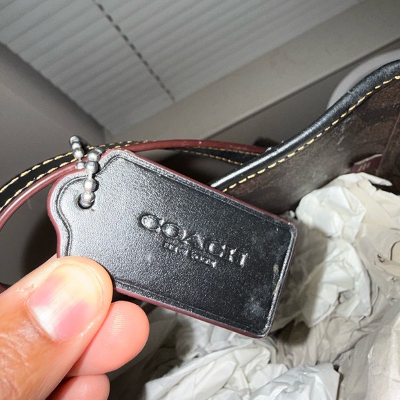 Authentic Coach Leopard Print Tote - Tan and Black (BRAND NEW) - Picture 10 of 12